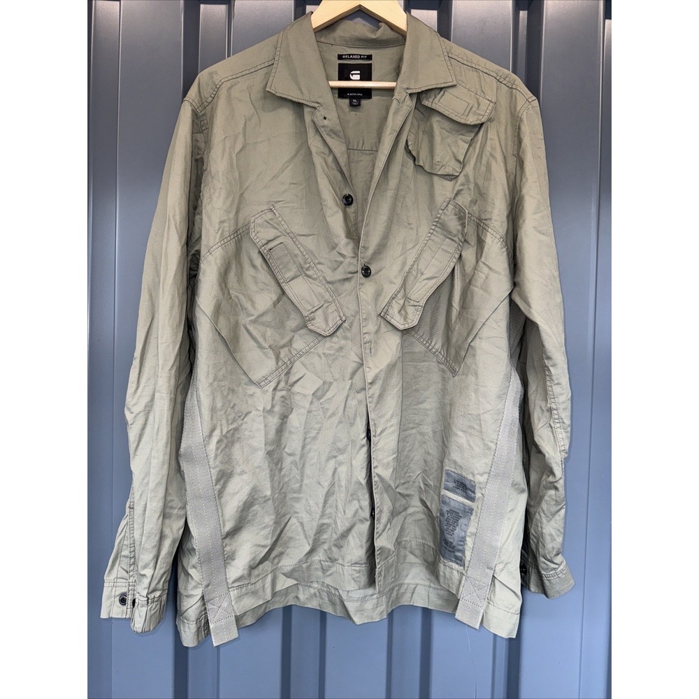 G-Star Raw Mysterious Regular Long Sleeve Shirt Size XL